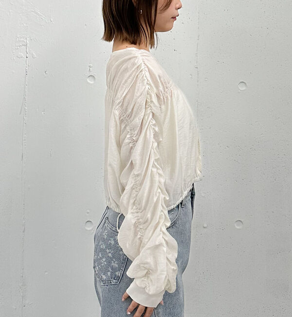 archives「ギャザーパフ２ｗａｙブラウス」|シャツ・ブラウス|