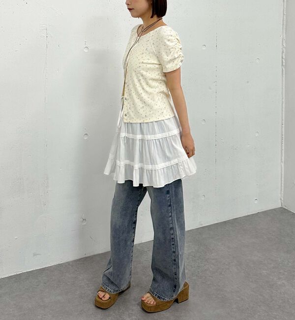 archives「花柄アソートワッフルカットＴＯＰＳ」|Tシャツ・カットソー|