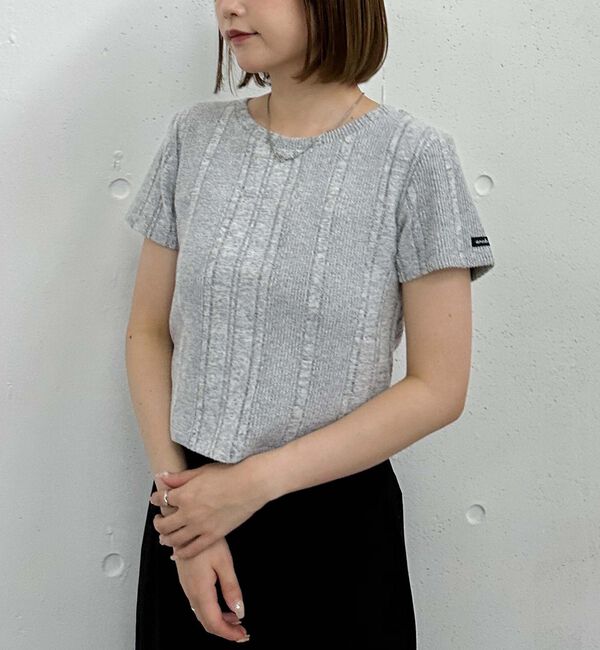 archives「ネーム起毛テレコＴｅｅ」|Tシャツ・カットソー|GRAY