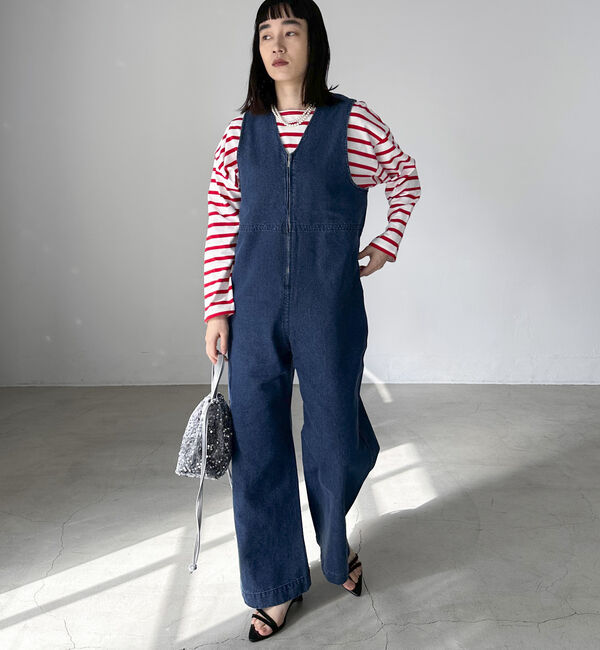 Doux archives「ボーダーショートロンＴｅｅ」|Tシャツ・カットソー|