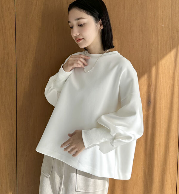 Doux archives「袖ボリュームプルオーバー／」|Tシャツ・カットソー|OFF WHITE