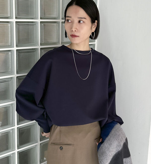 Doux archives「袖ボリュームプルオーバー／」|Tシャツ・カットソー|NAVY