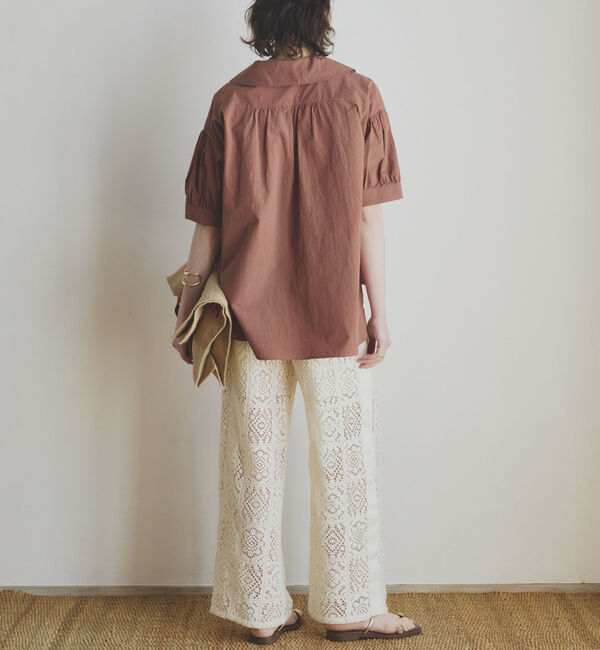 Doux archives「サイドラインレースパンツ」|チノ|