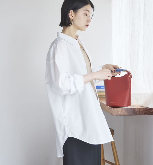 Doux archives「ベーシックオーバーシャツ／」|シャツ・ブラウス|