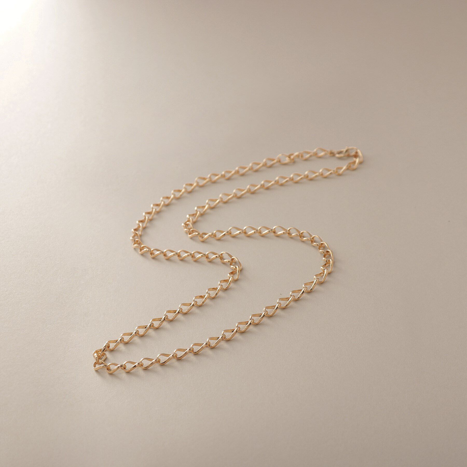 COCOSHNIK「K10アラメキヘイチェーン ネックレス」|ネックレス|イエローゴールド(1