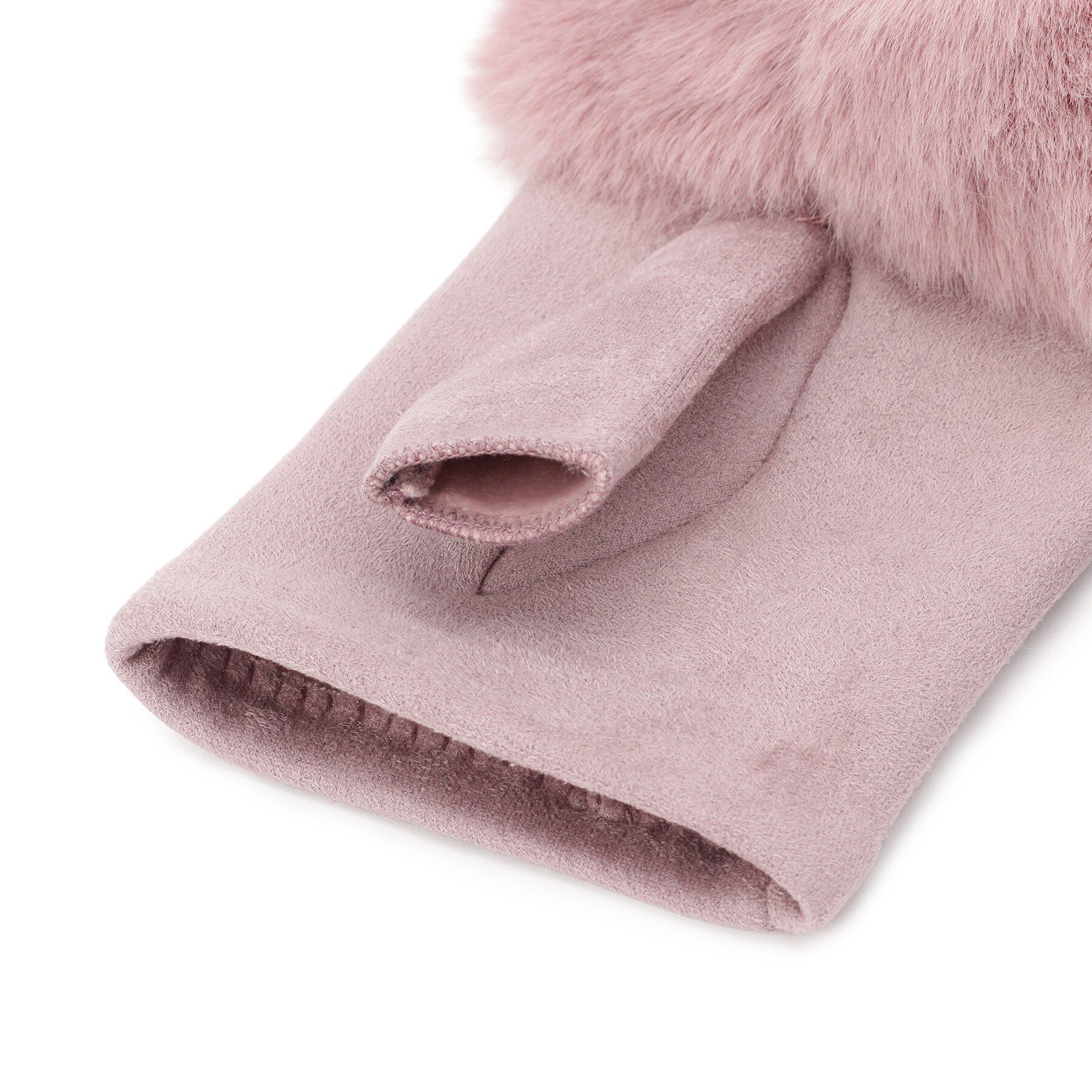 SHOO･LA･RUE「指切りリボン付きグローブ」|手袋|