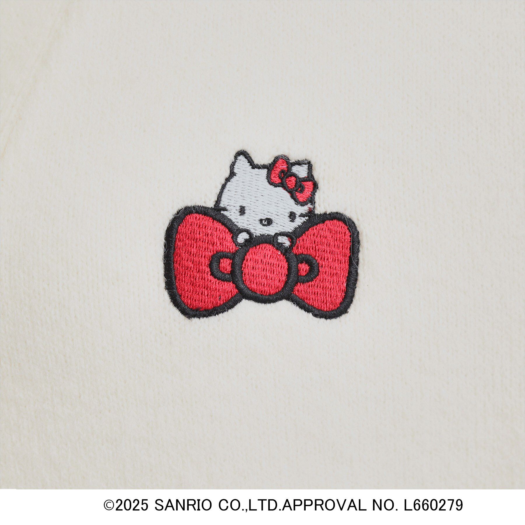 SHOO･LA･RUE「【HELLO KITTY コラボ】Vネックジャカードカーディガン」|カーディガン|