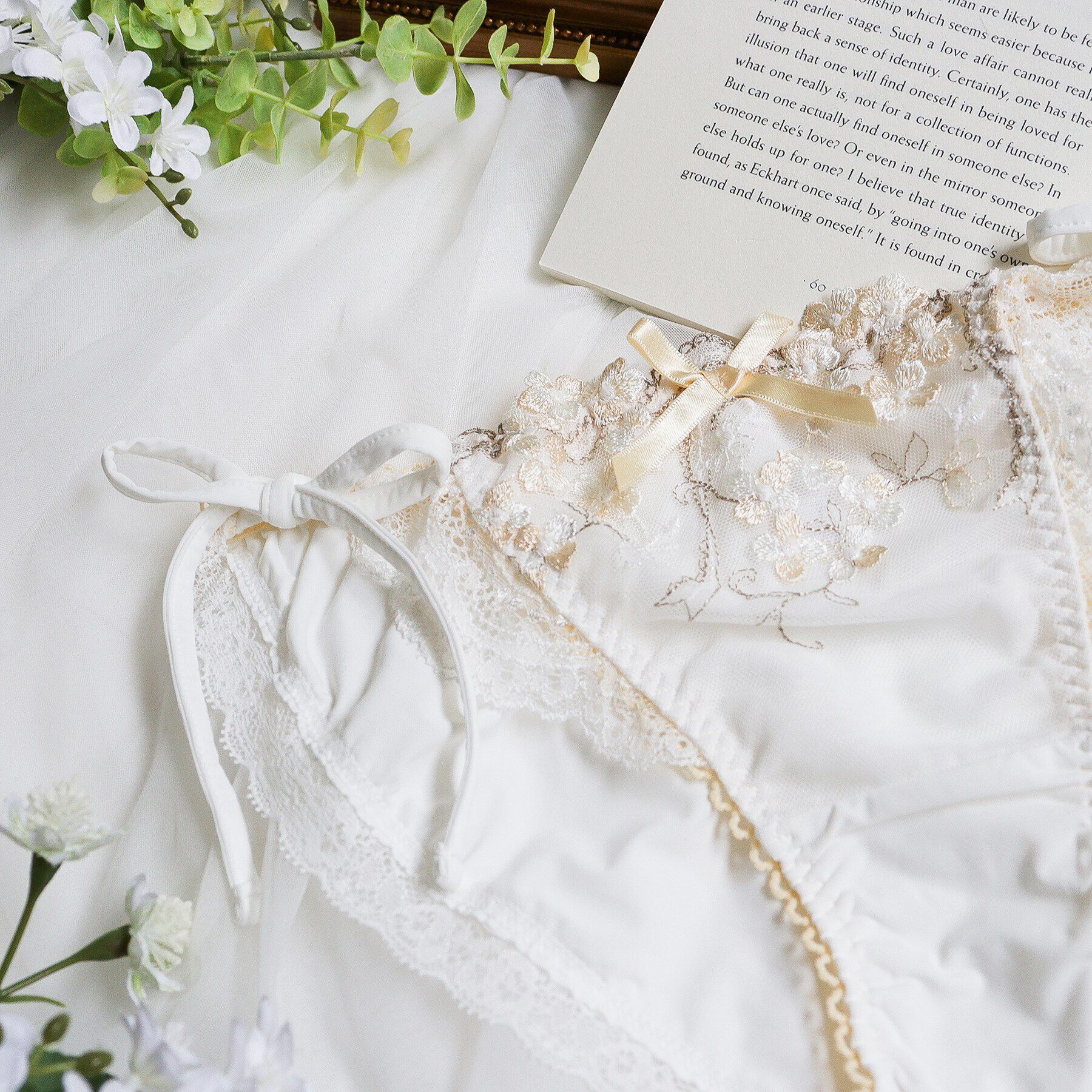 Risa Magli「クラーラ リボンショーツ」|インナー|