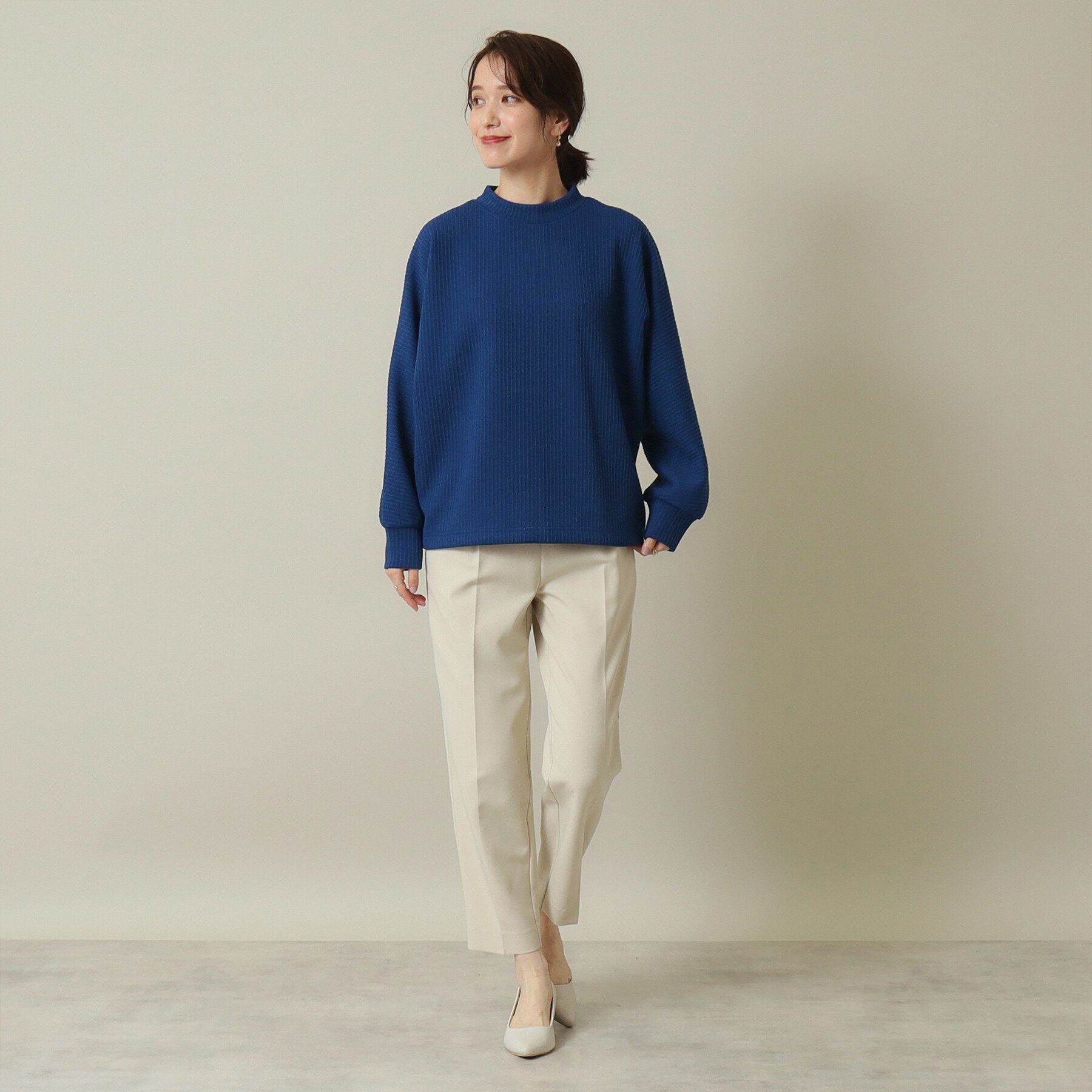 ITS&rsquo;DEMO「【伸縮性あり／手洗い可】ドルマンプルオーバー」|Tシャツ・カットソー|