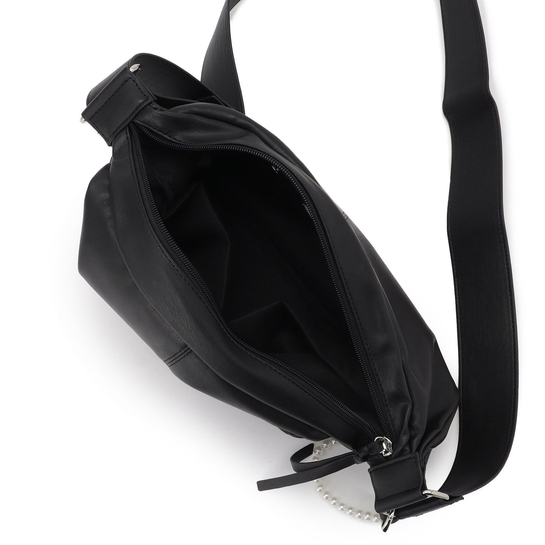 ITS&rsquo;DEMO「パール調チャーム付きショルダー」|ショルダー・メッセンジャー|