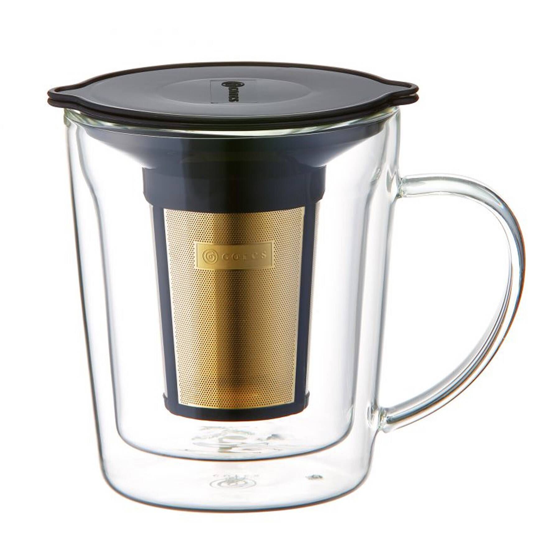 212 KITCHEN STORE「ゴールドフィルター ダブルウォールマグ ＜cores コレス＞」|食器・キッチングッズ|