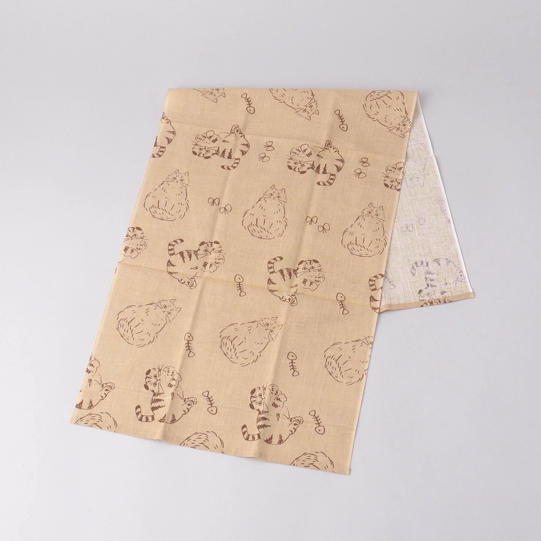 212 KITCHEN STORE「Chaco Chaco 手ぬぐい BR」|ハンカチ|