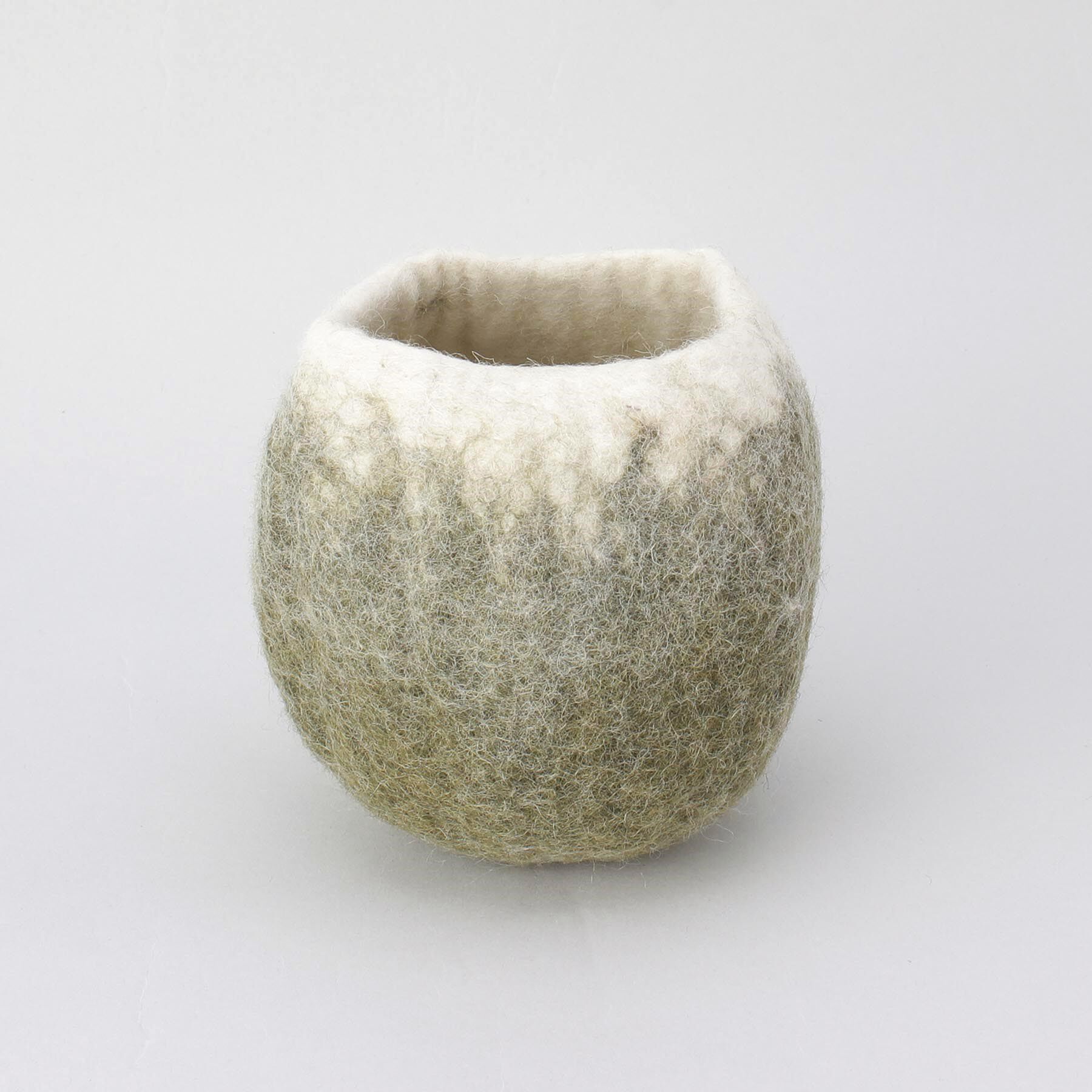 212 KITCHEN STORE「ラウンド スモールバスケット H11&times;W15cm グラデGY」|その他|