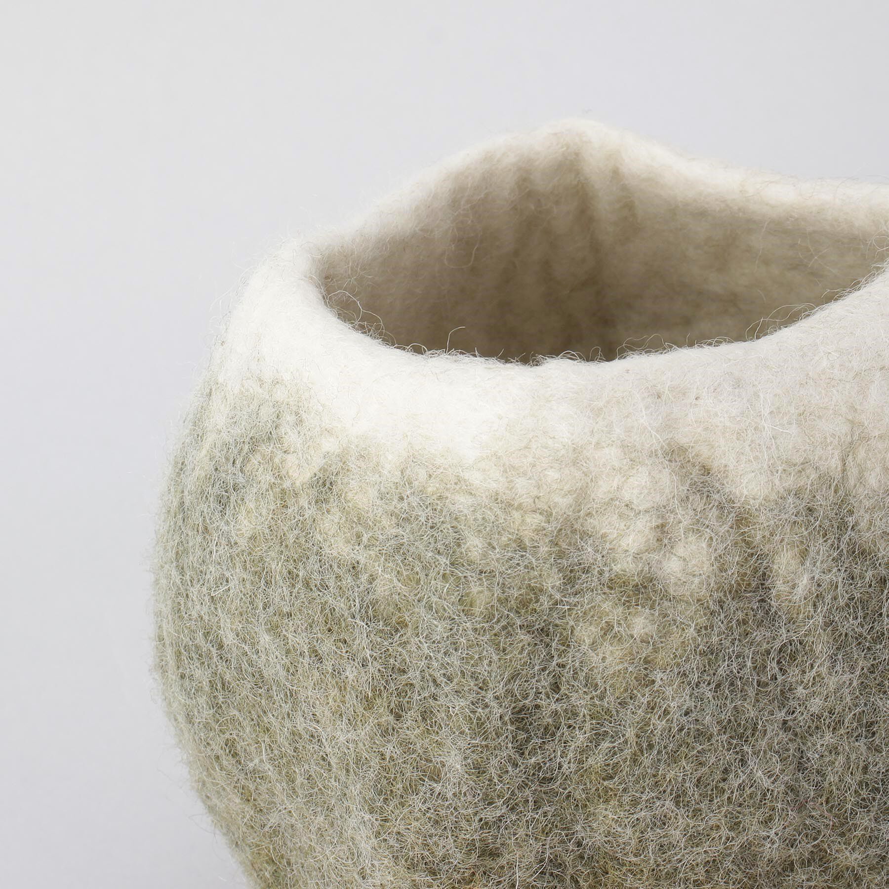 212 KITCHEN STORE「ラウンド スモールバスケット H11&times;W15cm グラデGY」|その他|