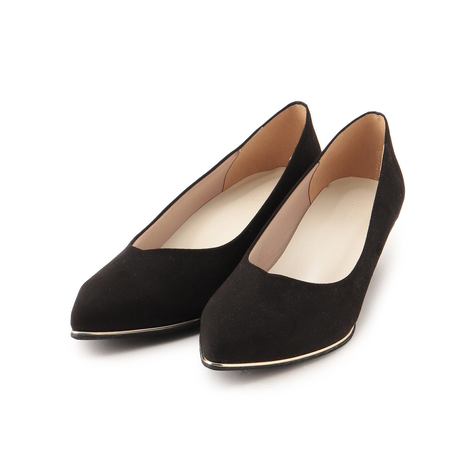 ESPERANZA「《定番》ポインテッドトゥウェッジパンプス」|パンプス|