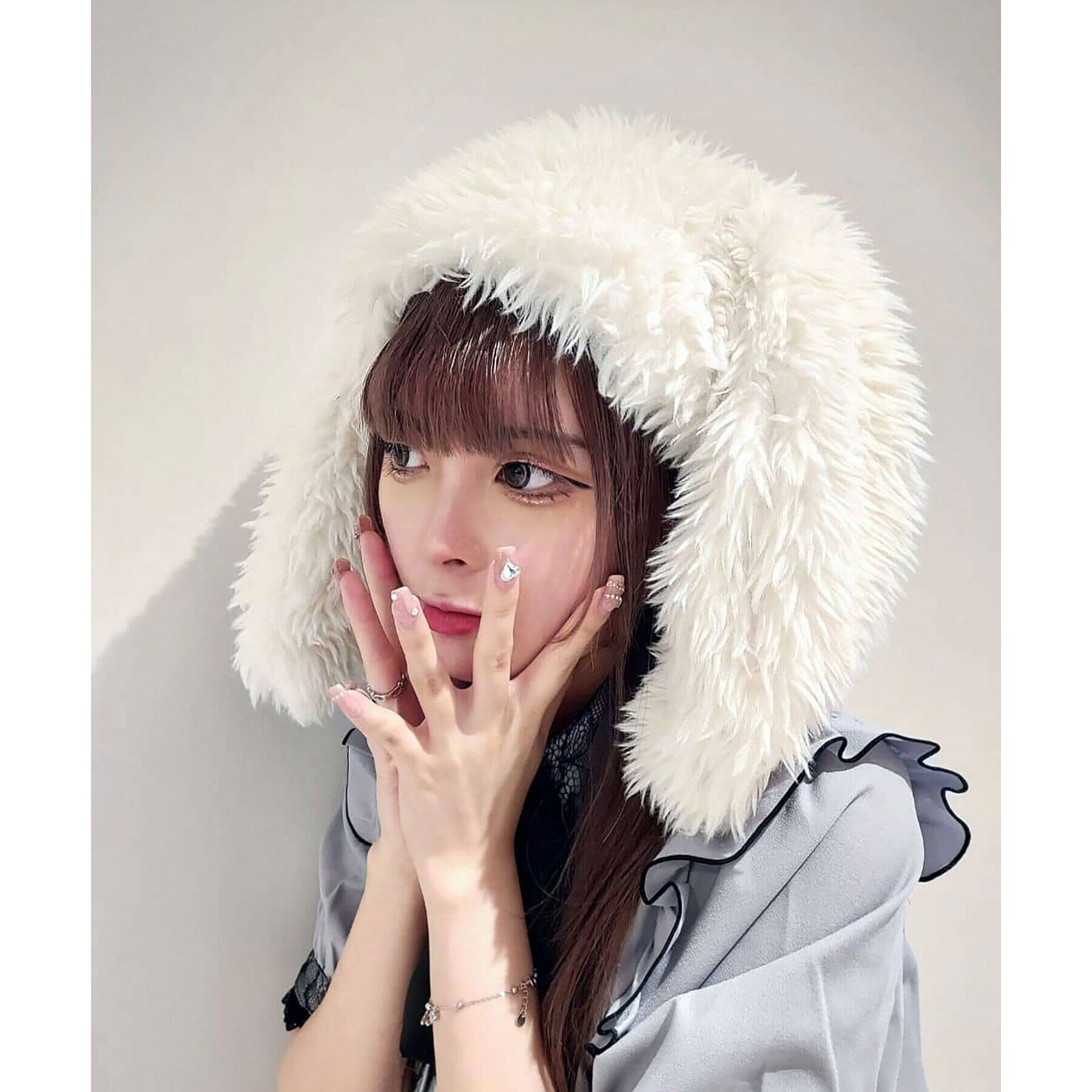 Grandedge「うさみみファー帽子」|その他|