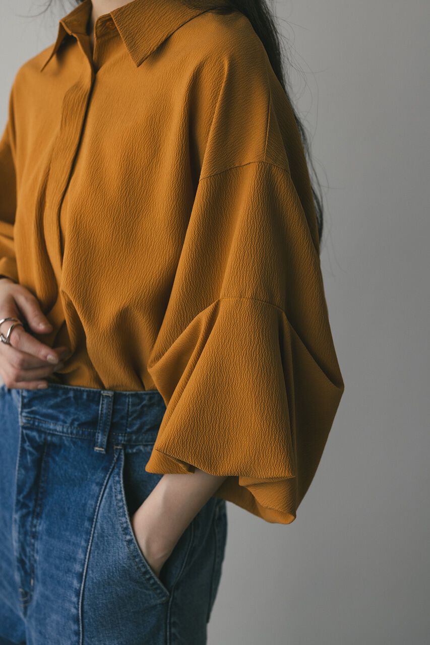 STYLEMIXER「ニュアンスタックスリーブシャツ」|シャツ・ブラウス|