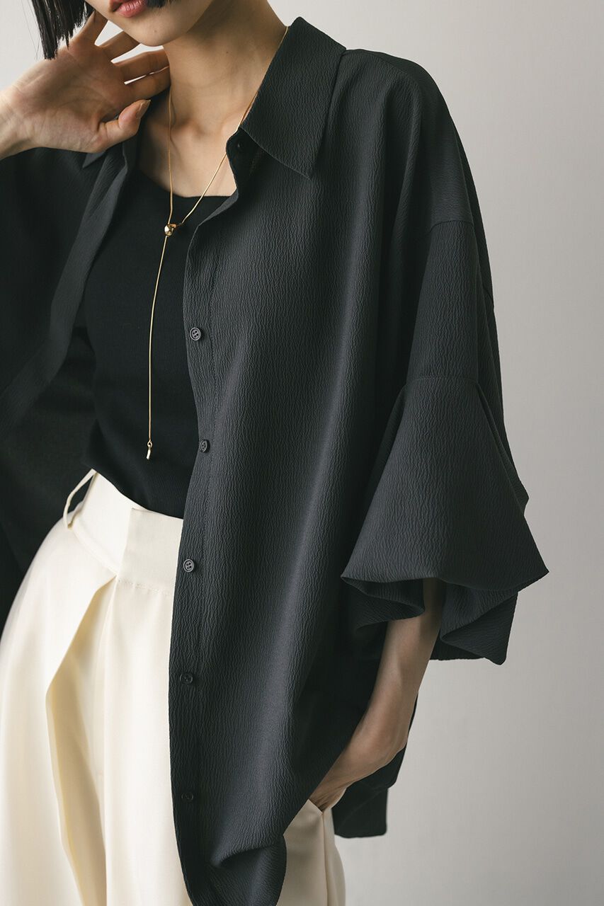 STYLEMIXER「ニュアンスタックスリーブシャツ」|シャツ・ブラウス|