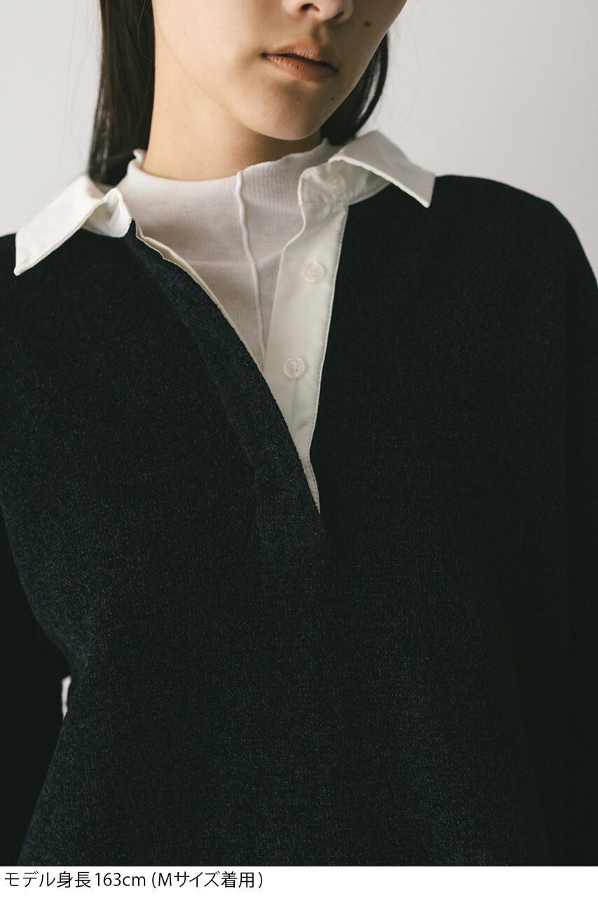 STYLEMIXER「ラガーニットトップ」|ニット・セーター|