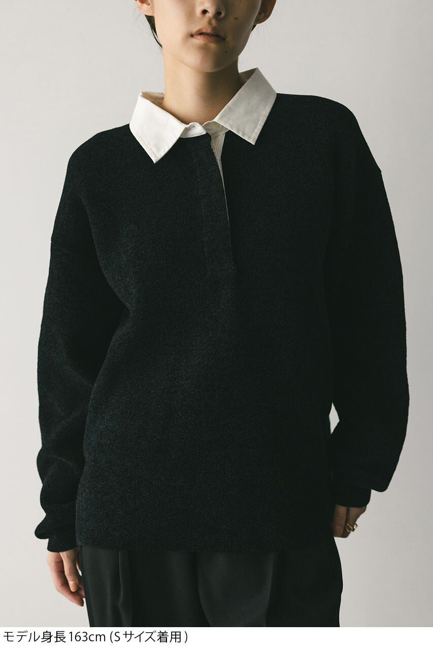 STYLEMIXER「ラガーニットトップ」|ニット・セーター|