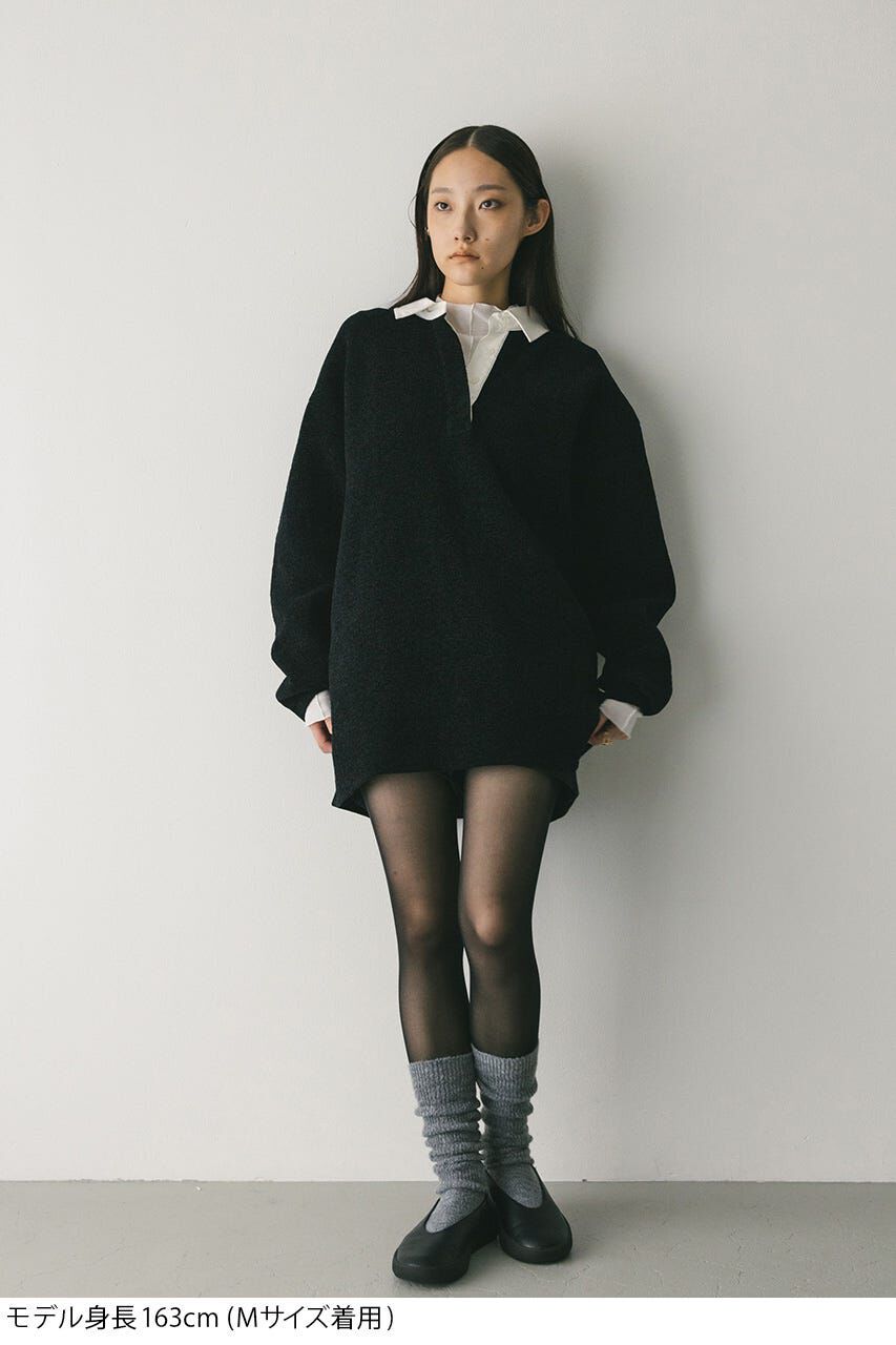 STYLEMIXER「ラガーニットトップ」|ニット・セーター|