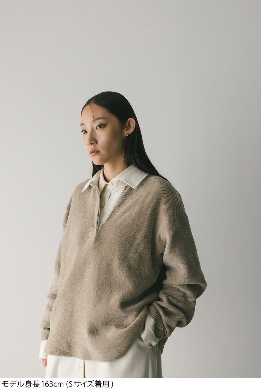 STYLEMIXER「ラガーニットトップ」|ニット・セーター|