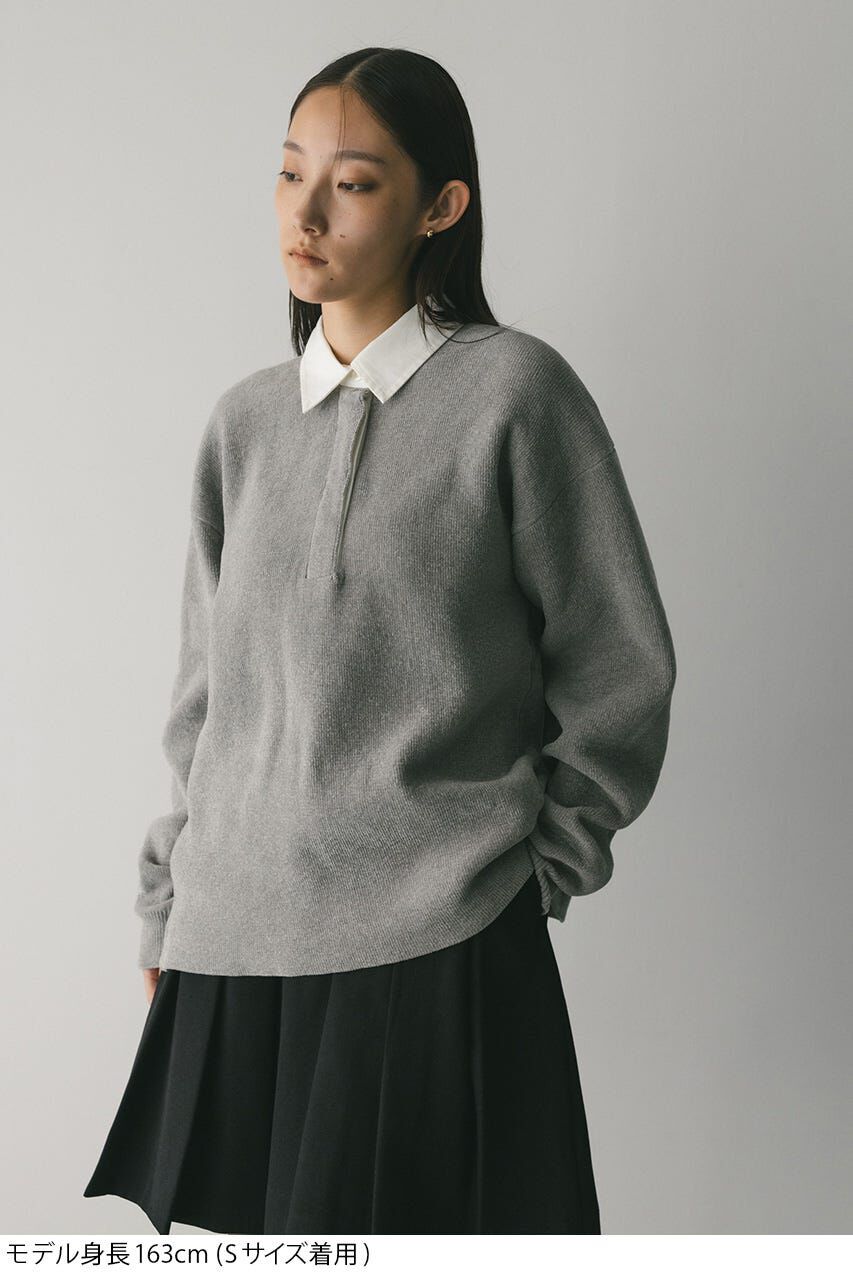 STYLEMIXER「ラガーニットトップ」|ニット・セーター|