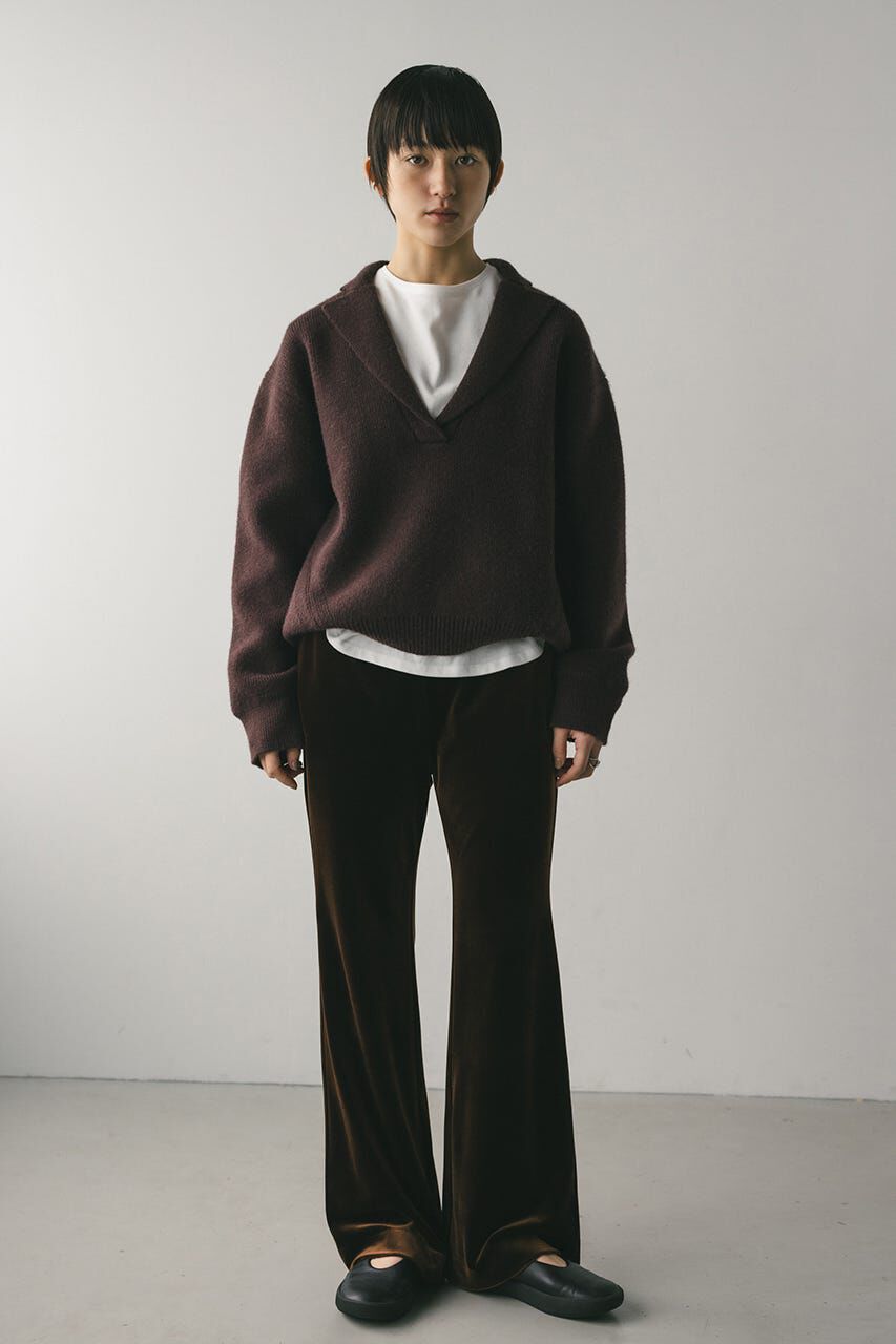STYLEMIXER「テーラーカラーニットトップ」|ニット・セーター|
