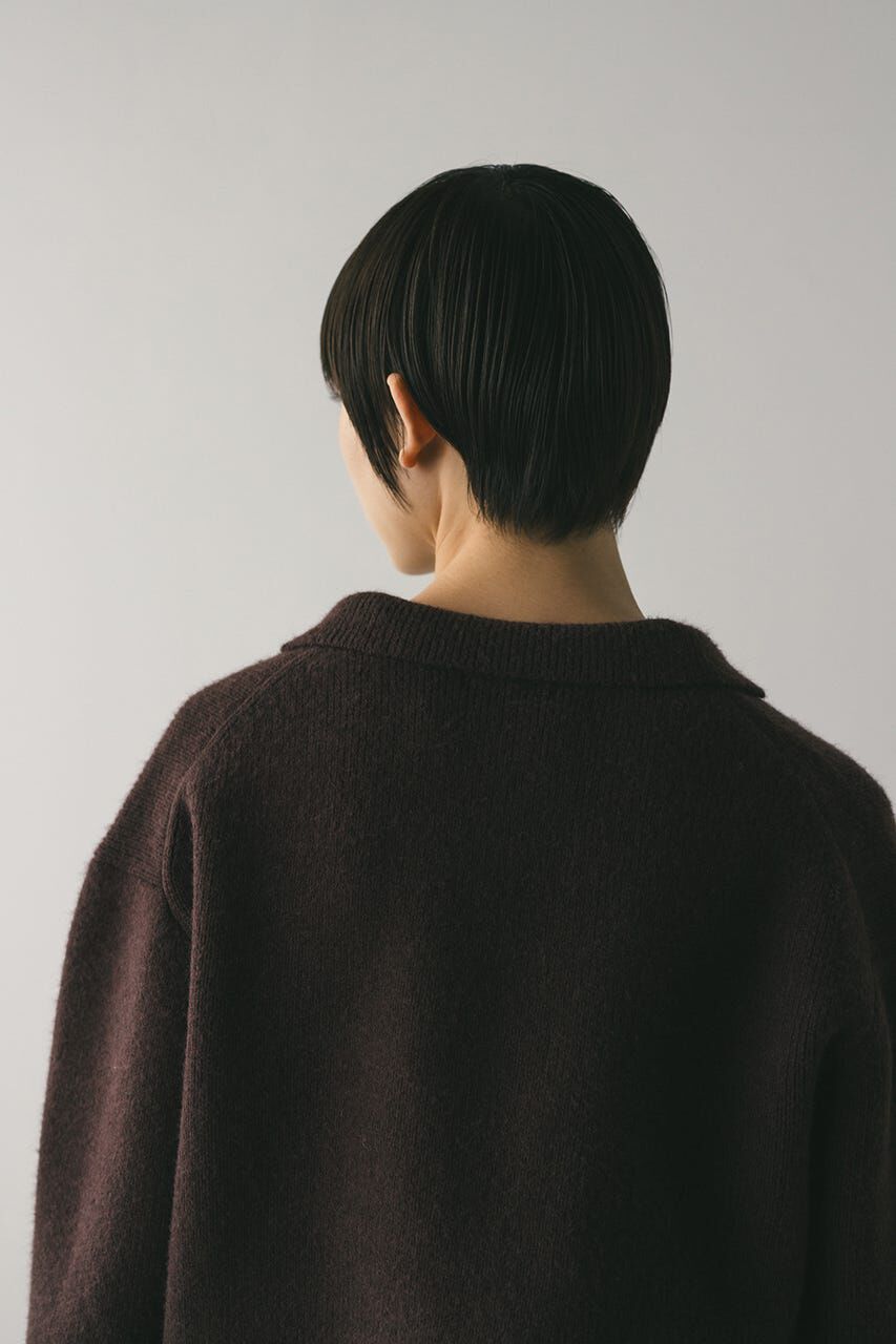 STYLEMIXER「テーラーカラーニットトップ」|ニット・セーター|