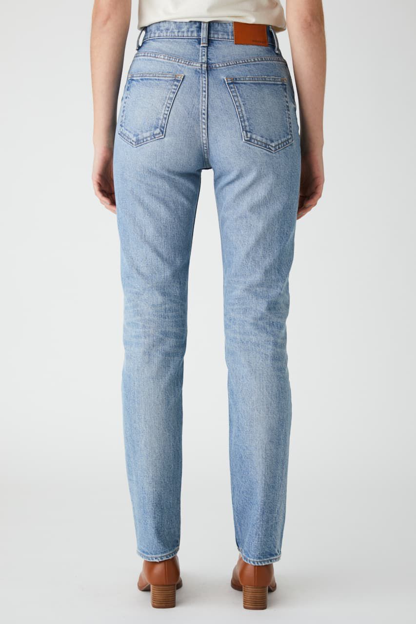 MOUSSY「PLAIN JEANS STRAIGHT SLIM」|デニム|