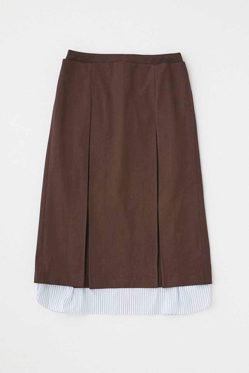 MOUSSY「LAYERED MIDI スカート」|スカート|