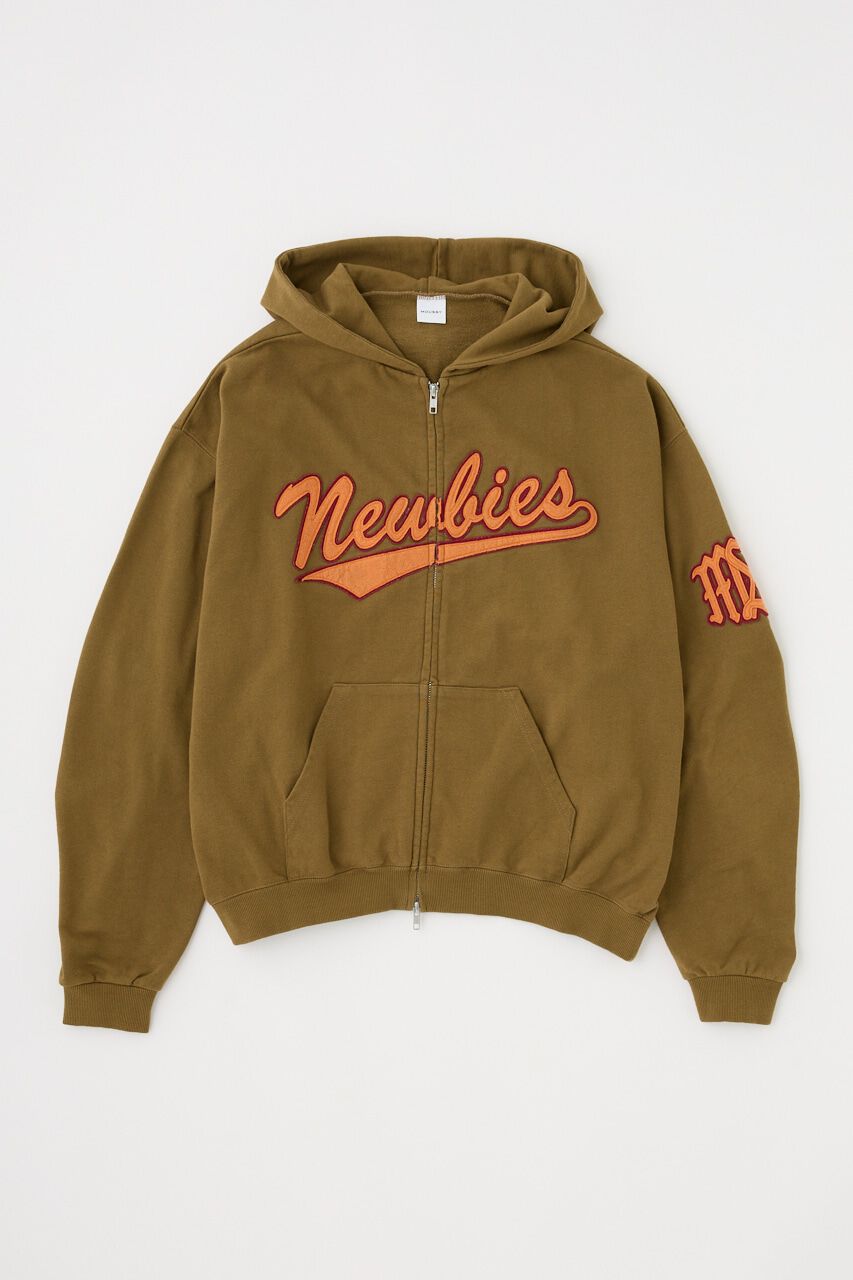 MOUSSY「PATCHED OVERSIZED ジップパーカー」|パーカー|KHA
