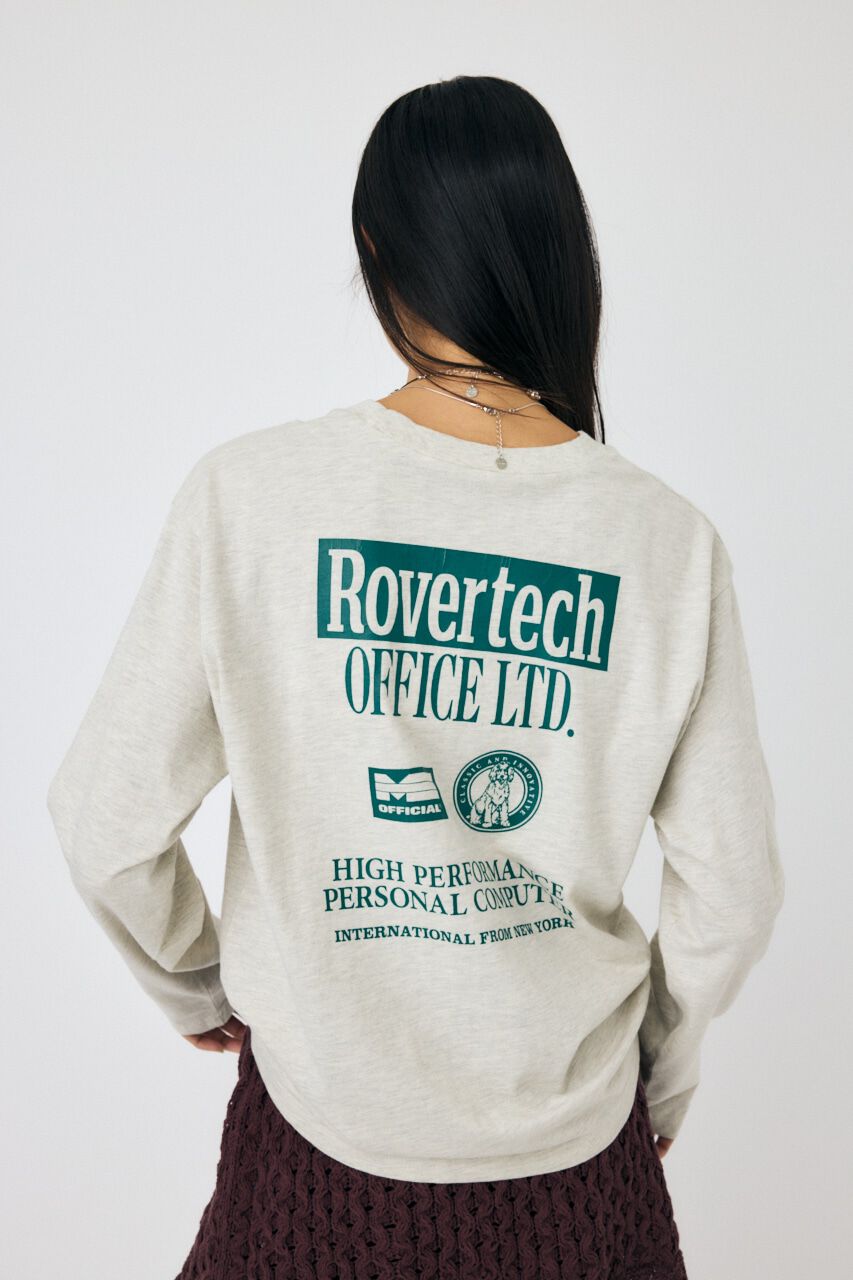 MOUSSY「COMPANY ロングスリーブTEE」|Tシャツ・カットソー|T.GRY