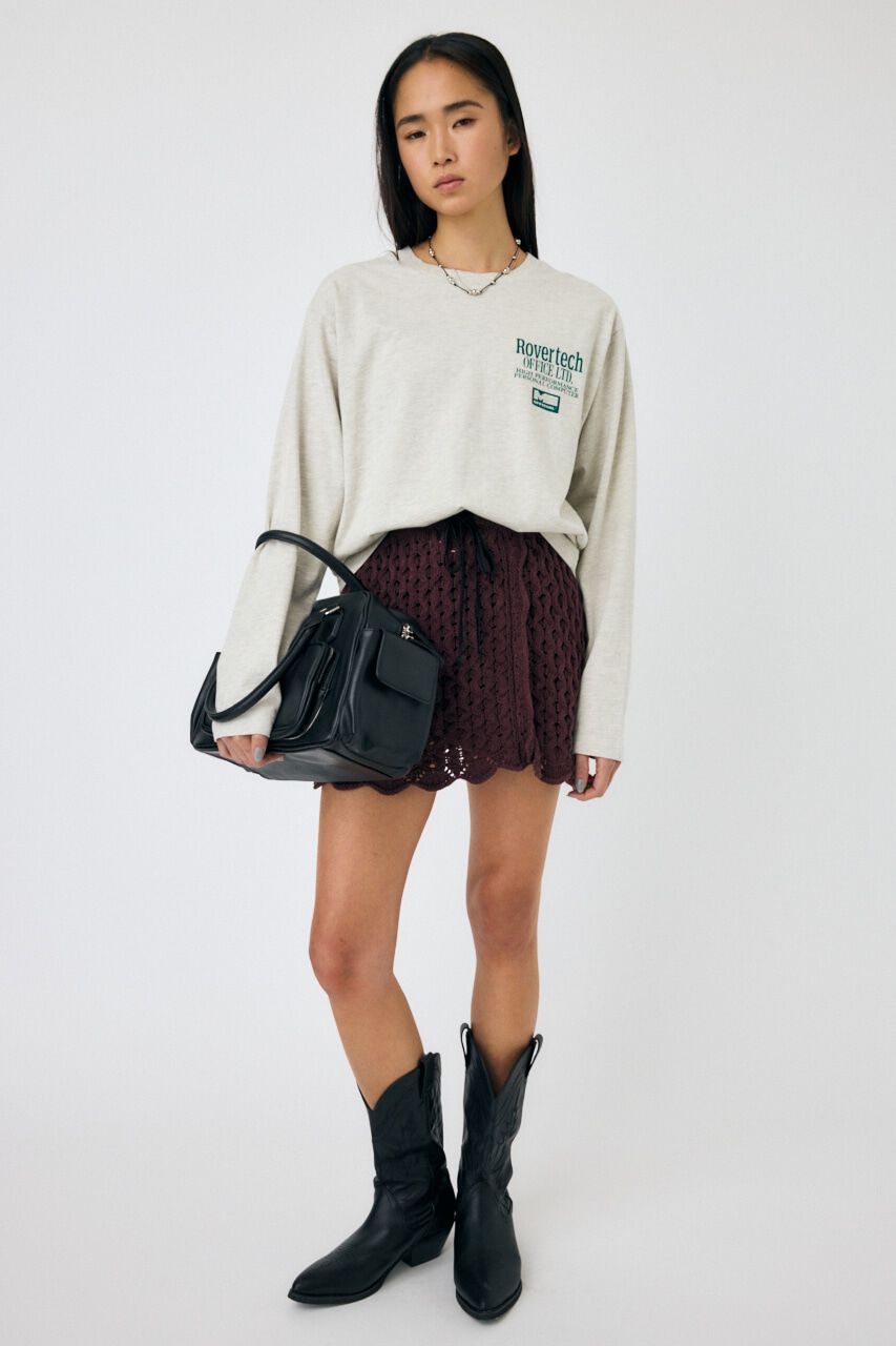 MOUSSY「COMPANY ロングスリーブTEE」|Tシャツ・カットソー|