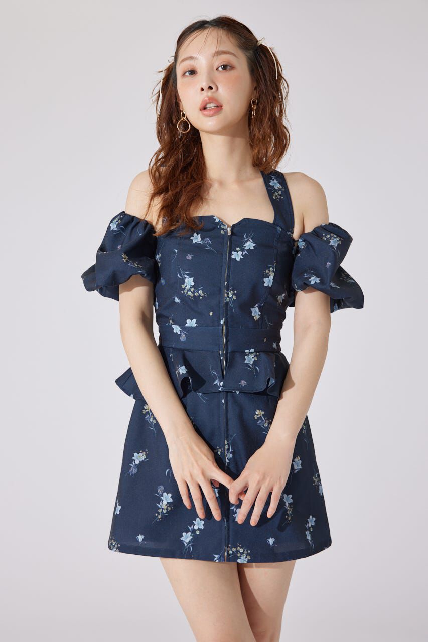 rienda「2WAYオフショルベアワンピース」|ワンピース|