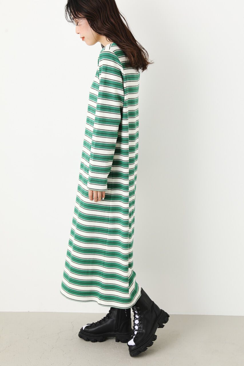 RODEO CROWNS「マルチボーダーリブワンピース」|ワンピース|