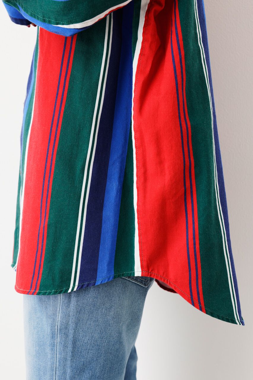 RODEO CROWNS「Vintage マルチストライプシャツ」|シャツ・ブラウス|