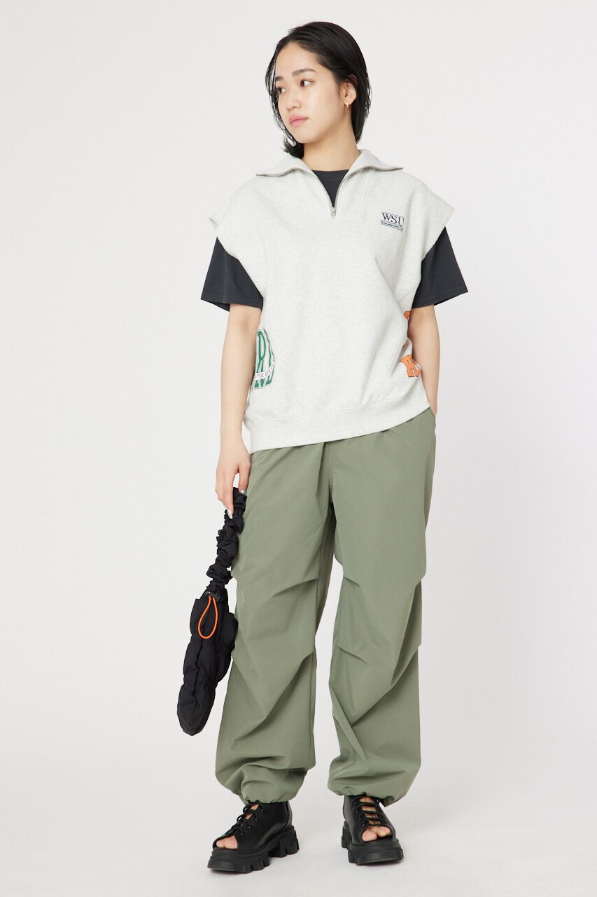 RODEO CROWNS「リメイクハーフジップベスト」|Tシャツ・カットソー|