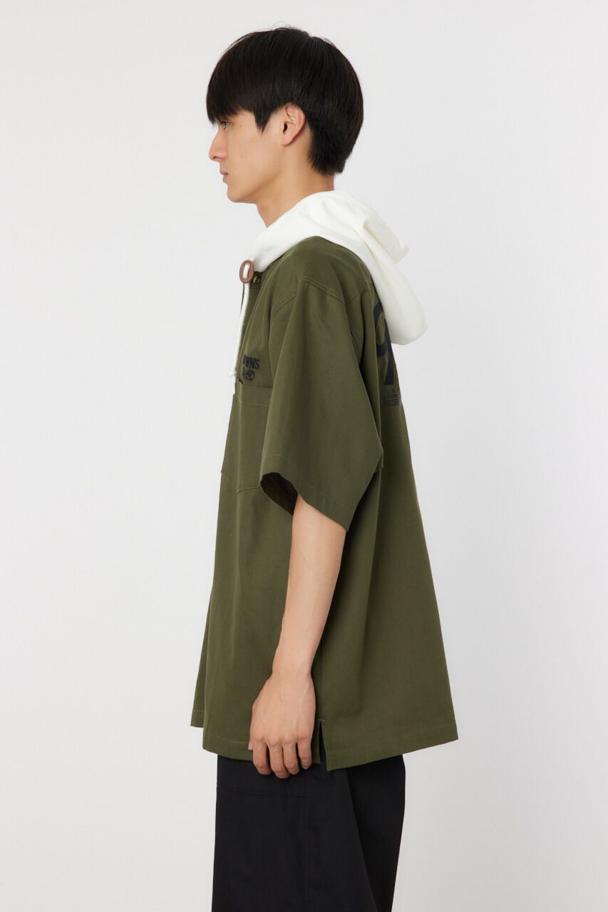 RODEO CROWNS「Jersey hooded shirt」|シャツ・ブラウス|