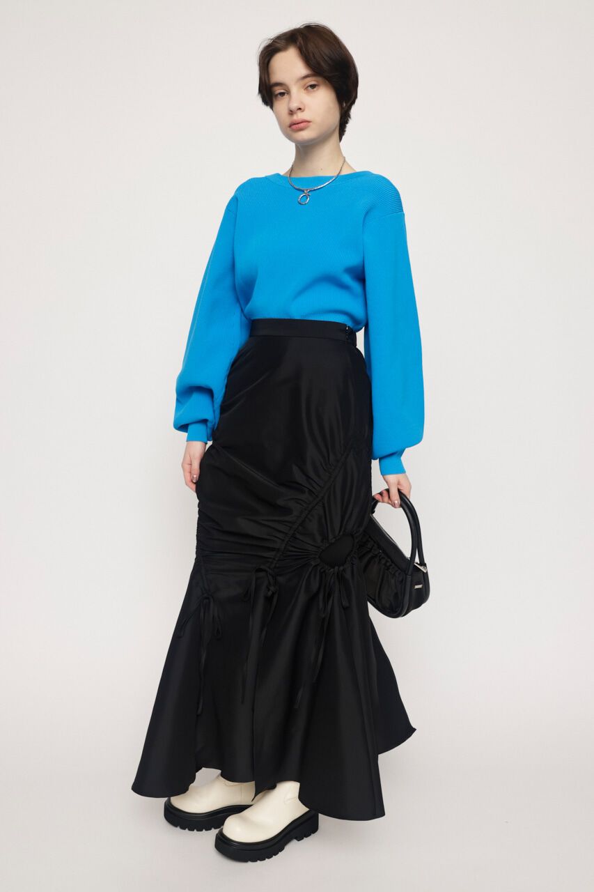 SLY「GATHER SLIM FLARE スカート」|スカート|