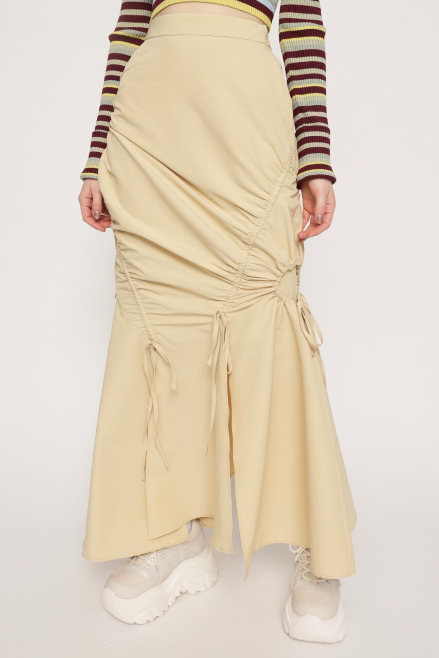 SLY「GATHER SLIM FLARE スカート」|スカート|