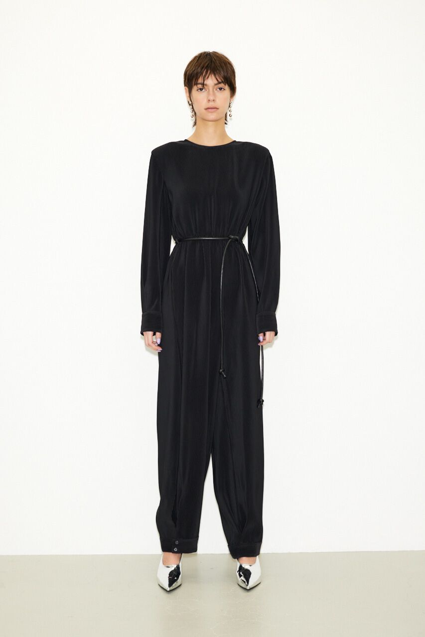 SLY「PLEATS ジャンプスーツ」|その他|BLK