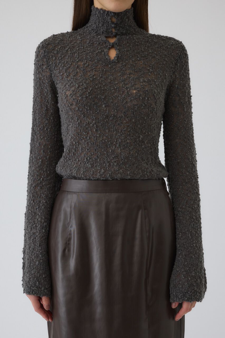 RIM.ARK 「Loop yarn 2way tops」|ニット・セーター|GRY