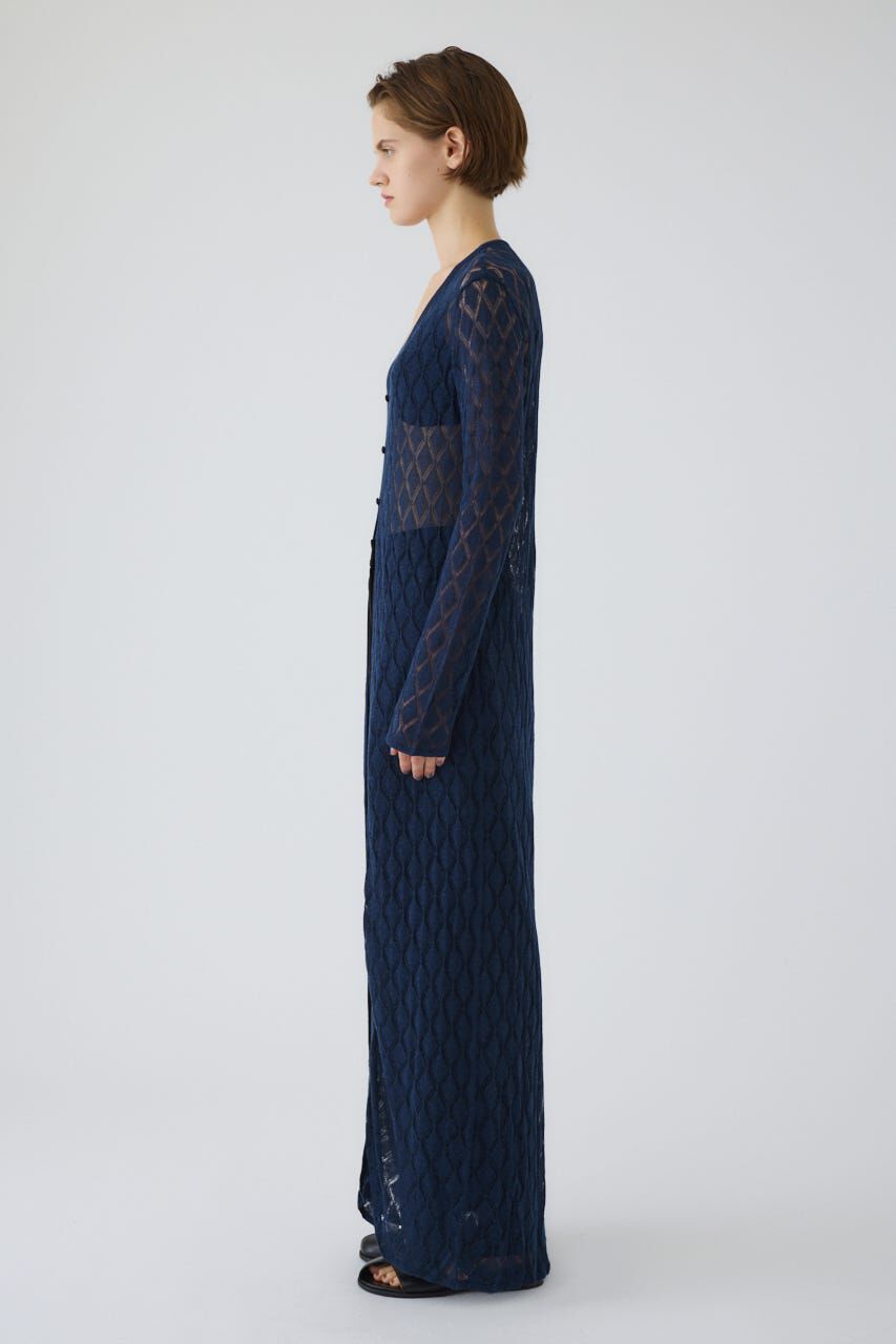 RIM.ARK 「Lace knit gown」|カーディガン|