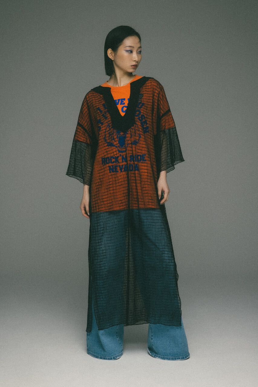 SHEL'TTER SELECT「vintage like maxi ドレス」|ワンピース|BLK