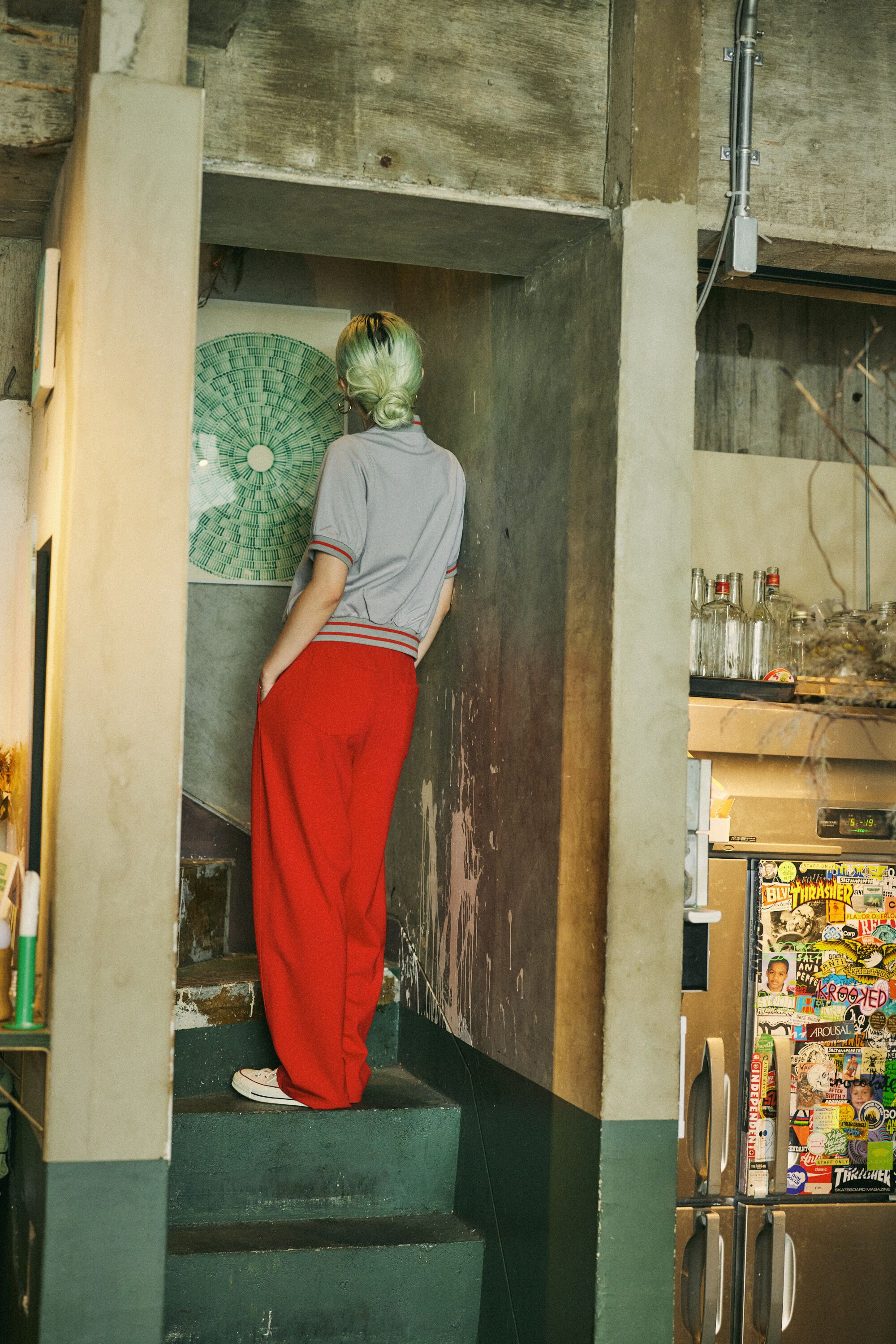 HeRIN.CYE「mio yanase / Ponte polo tops」|Tシャツ・カットソー|