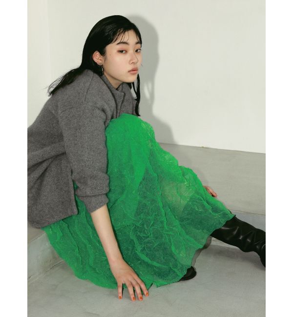 ELENDEEK「BASIC CN RACCOON MIX W CARDIGAN」|カーディガン|