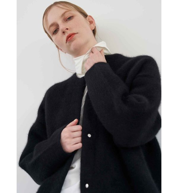 ELENDEEK「BASIC CN RACCOON MIX W CARDIGAN」|カーディガン|