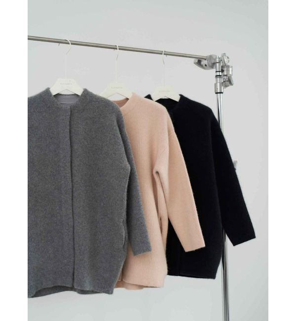 ELENDEEK「BASIC CN RACCOON MIX W CARDIGAN」|カーディガン|