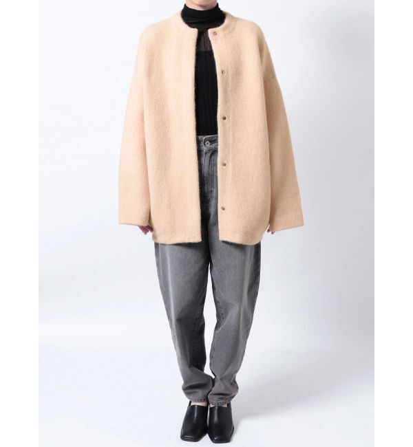 ELENDEEK「BASIC CN RACCOON MIX W CARDIGAN」|カーディガン|
